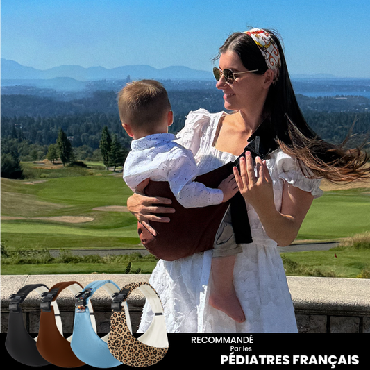 Porte-Bébé Bandoulière & Ergonomique